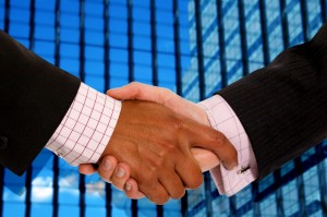 business handshake deal